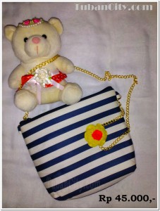 Blue Slim Bag Murah