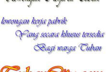 Loker Pabrik